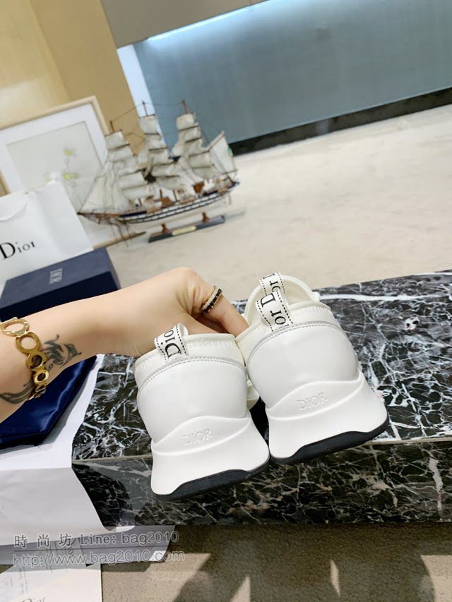 DIOR男女鞋 迪奧2021專櫃新款情侶運動鞋 Dior拼接字母運動鞋  naq1538